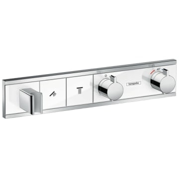 RainSelect afbouwdeel wit/chroom 2xfunctie HANSGROHE